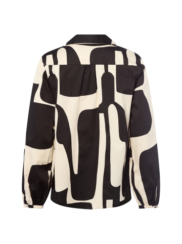 Marie Lund Blusenshirt in schwarz beige