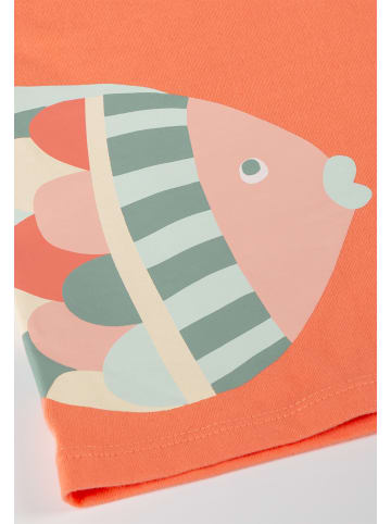 Sigikid Shorty Pyjama Nachtwäsche in Apricot-Pink