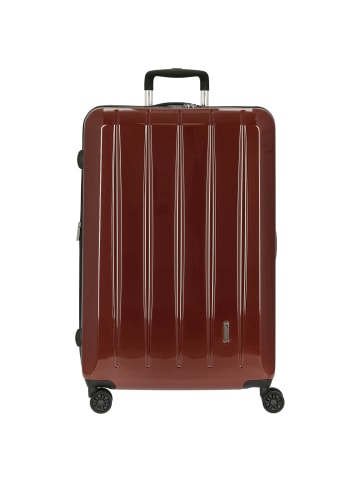 Check.In London 2.0 - 4-Rollen-Trolley 75 cm (orange) in carbon rot