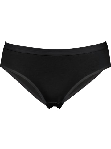 Erwin Müller Baumwolle, Single-Jersey Slip 4er-Pack in schwarz
