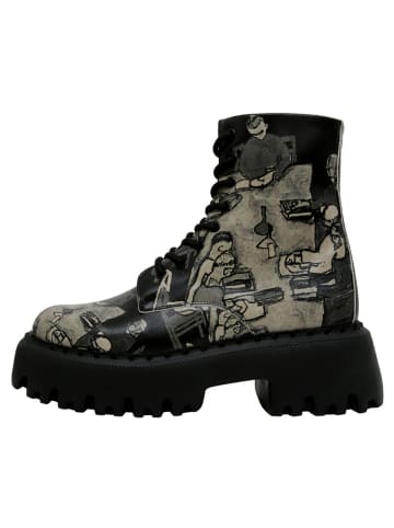 Dogo Navy Boots - Supper BlackWhite 41 in Schwarz