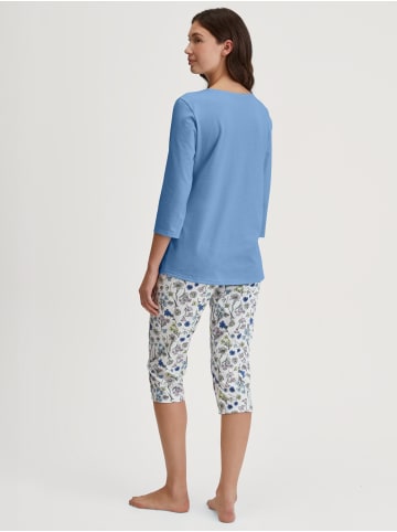 Calida Pyjama in riviera blue