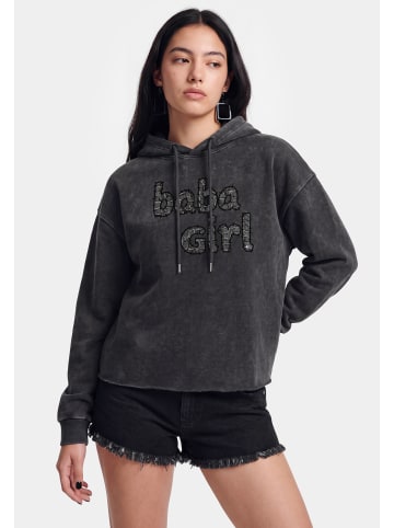 myMo ROCKS Women Hoodie in Black