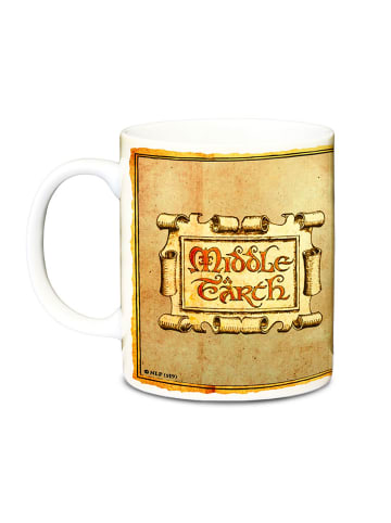 Logoshirt Kaffeetasse Der Hobbit - Mittelerde in farbig