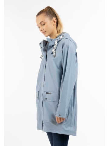 Schmuddelwedda Damen Oversized Regenmantel in Hellblau-271