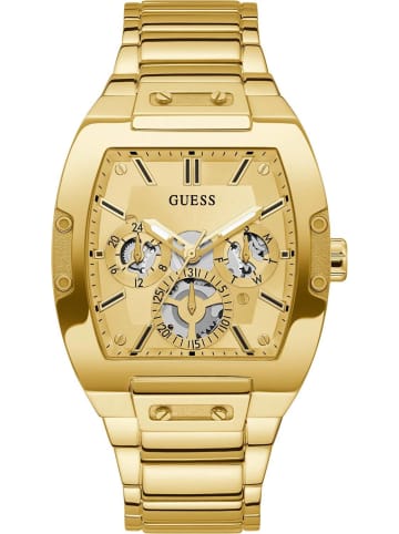 Guess Guess Herren Armbanduhr  Armband   in gold