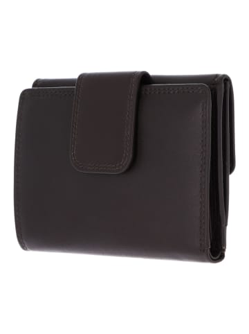 Golden Head Polo Geldbörse RFID Leder 12 cm dunkelbraun