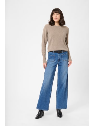 Kaffe Strickpullover KAcashie Regular fit in Morel Melange