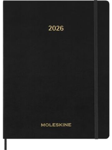 Moleskine Kalender - Moleskine 15 Monate Essential Wochenkalender, 1 Wo = 2 Seiten, verti
