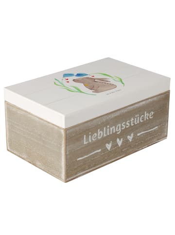 Mr. & Mrs. Panda Box Hase Blume ohne Spruch in Weiß