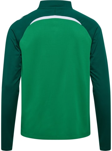 Hummel Trainingsjacke "Lead 2.0 Half Zip" in Grün