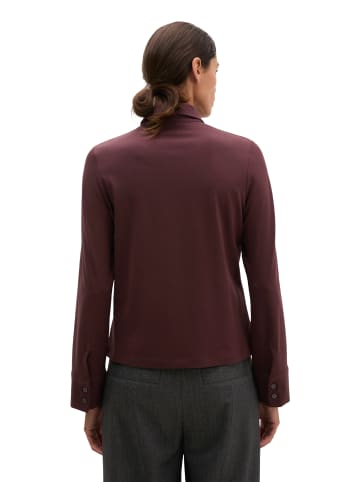 Marc O'Polo Jerseybluse regular in Black Cherry
