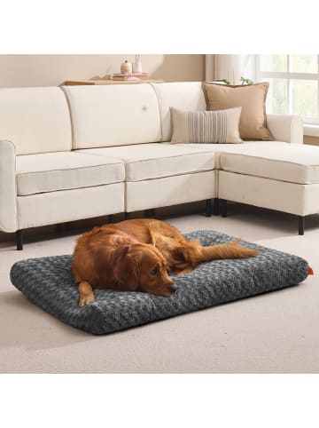 Feandrea Hundebett Bengal in Grau - (B)74 x (H)10 x (T)122 cm
