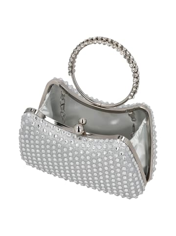 faina Women Handbag in Silver