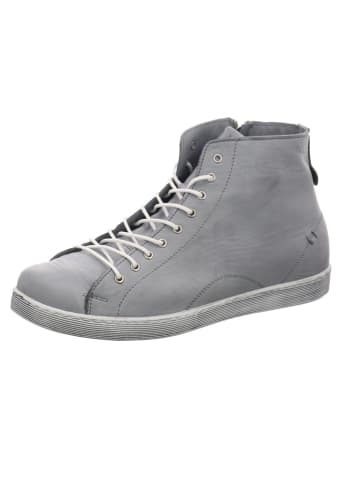 Esgano Damenschnürrstiefel kalt flach  in  Grau