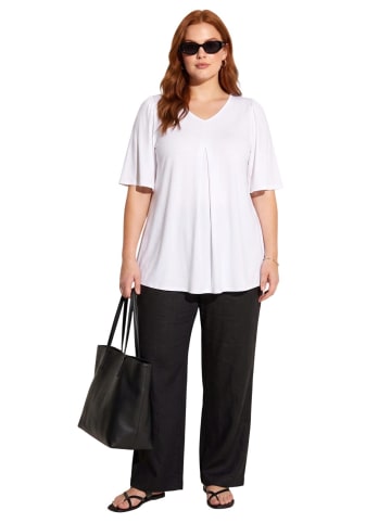 Shape Of You Blouse in Weiß