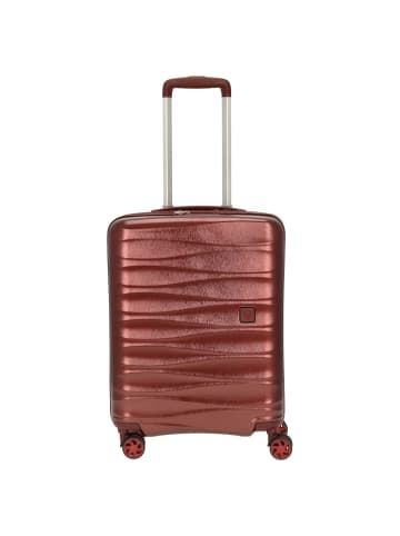 Roncato Stellar - 4-Rollen-Kabinentrolley S 55 cm erw. (rosso) in rosso