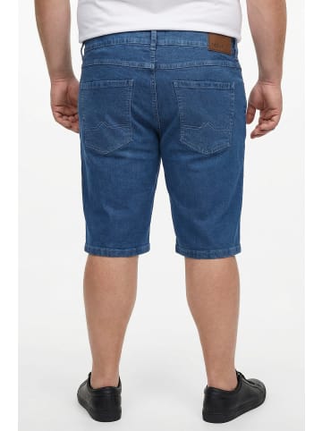 Men Plus Bermuda in blue stone