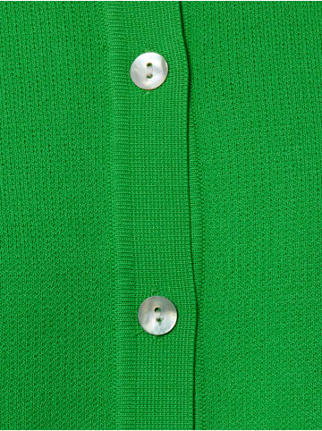 NÜMPH Strickpullover NUMargitta in grün weiß - 0001