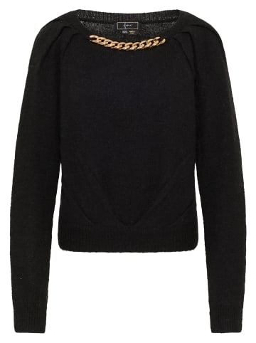 faina Damen Pullover in Schwarz