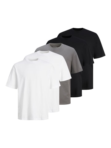 Jack & Jones 5er-Pack T-shirt in White 1