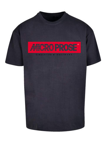 F4NT4STIC Heavy Oversize T-Shirt MicroProse in marineblau