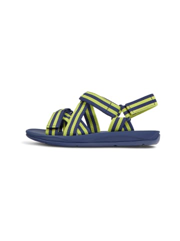 Camper Sandalen " Match " in Blau / Gelb