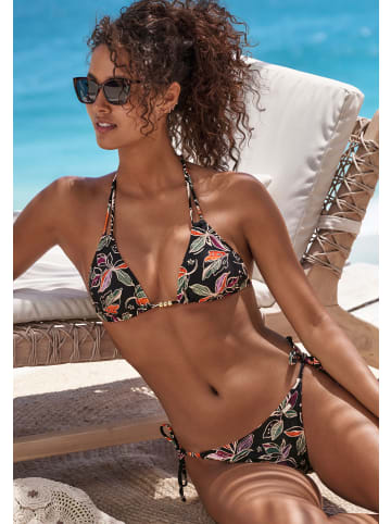 Buffalo Triangel-Bikini-Top in schwarz bedruckt