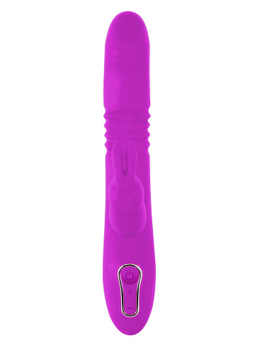 Sweet Smile Vibrator mit Stoßfunktion Thrusting Rabbit in pink