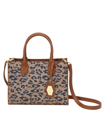 cavalli CLASS Elisa Handtasche 28 cm in leopard and cognac