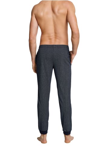 Schiesser Pyjamahose Dark Blue in dunkelblau-gem.