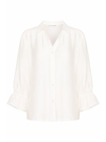 PULZ Jeans PZTORI Shirt regular fit in Cloud Dancer