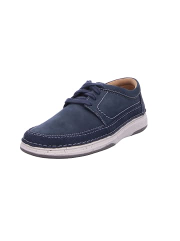 Clarks Schnürschuh in blau