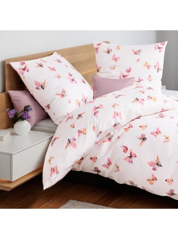 Janine Bettwäsche 42170-01 in rosa naturell