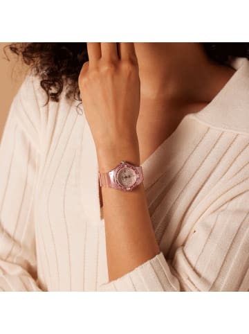 Casio Kunststoff Quarzuhr Casio Rosa