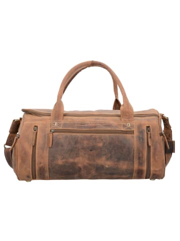Greenburry Vintage Reisetasche Leder 50 cm in cognac