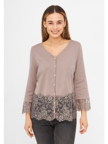 TOOCHE Strickjacke "Canada" in beige