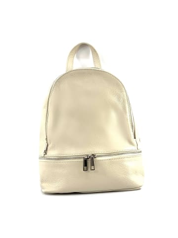 Florence Leder Cityrucksack Florence Rucksack beige ca. 32cm