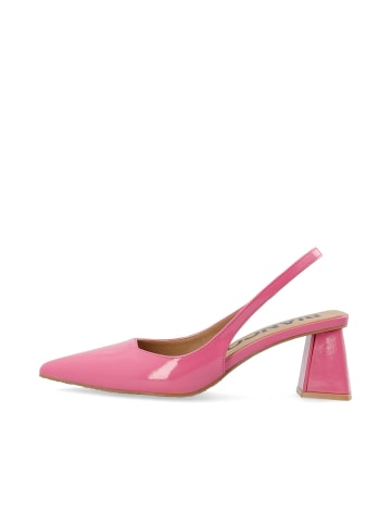 Bianco Pumps in HotPink