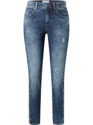 ANGELS  5-Pocket Jeans Jeans Ornella Diamond mit Strass in dunkellila