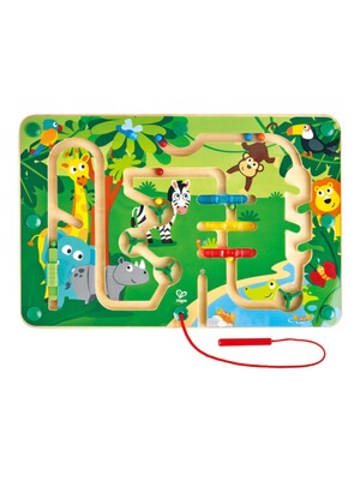 Hape  Magnetspiel Dschungel-Labyrinth in Mehrfarbig