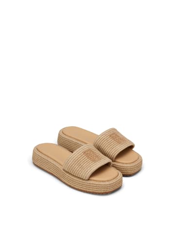 Marc O'Polo Plateau-Slides Model Larissa in chalky sand