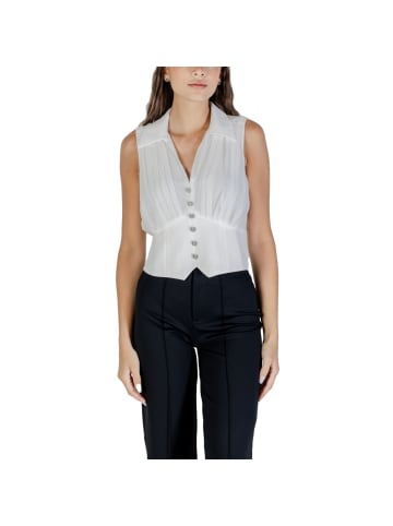 Morgan de Toi Weiß Polyester Bluse