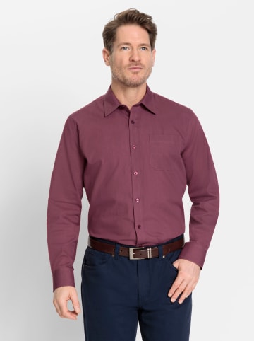 WITT WEIDEN Langarmhemd in burgund