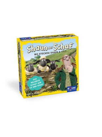 HUCH! Familienspiel Shaun das Schaf - Wo stecken Shaun und Co.? in Bunt