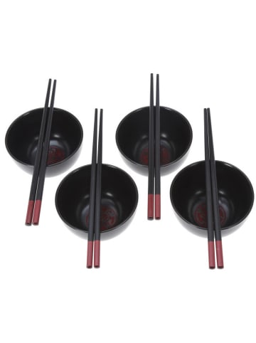 Excellent Houseware Sushi-Set in schwarz
