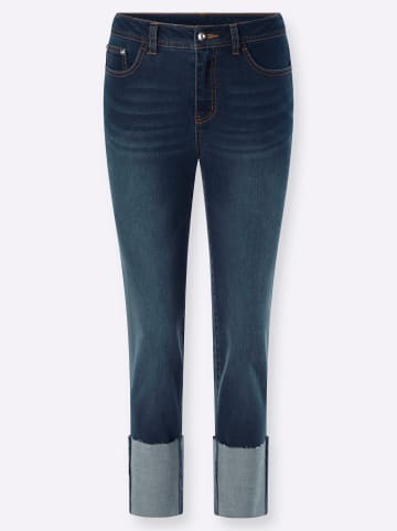 Heine 7/8-Hose in blue-stone-washed