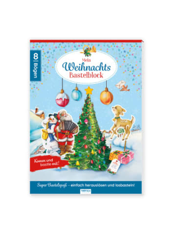 Trötsch Buch - TRÖTSCH - Bastelblock Weihnachts-Bastelspaß | Ab 4 Jahren