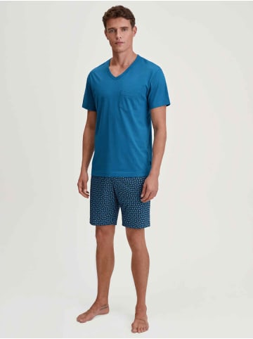 Calida Herren Pyjama kurz in Nordic