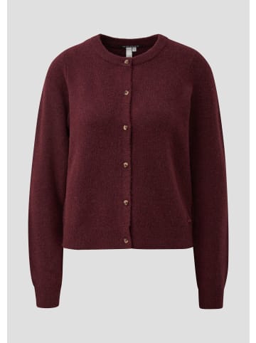 QS Strickjacke in 39W0_bordeaux